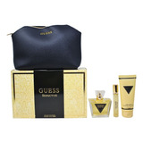 Guess Seductive Set De 4 Pz Con Mini Y Bolso Para Mujer