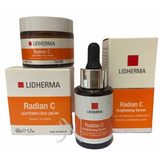 Lidherma Kit Radian C Serum + Crema Facial Hialuronico