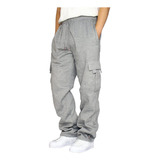 Pantalones Con Bolsillo O Loos 8006 Para Hombre, Cintura Hol