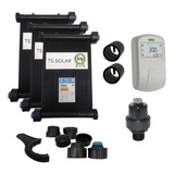 Kit 20 Placas 3mt Aquecedor Solar Piscinas Até 25.000 Lts