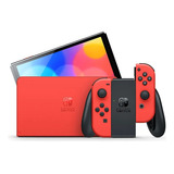 Nintendo Switch Oled 64gb Ediciónespecial Mario Rojo Japan 