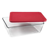 Fuente Pyrex Simply Store Vidrio Templado Tapa 2,6 L Kuchen