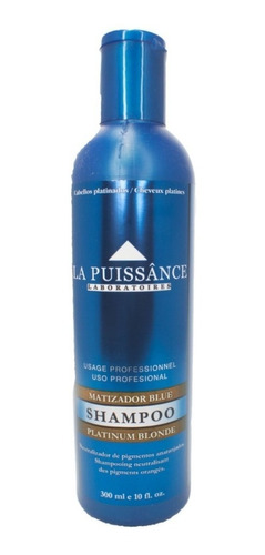 Shampoo Matizador Azul Platinum Blonde 300ml. - La Puissance