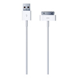 Cable 1m Cargador 30 Pines Para iPad 1/2/3 iPhone 4s iPod 