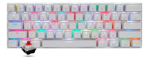 Motospeed Ck62 61 Teclas Rgb Teclado Mecánico Usb Cableado B