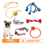 Juguetes De Cuerda Para Perro 5 Pzs