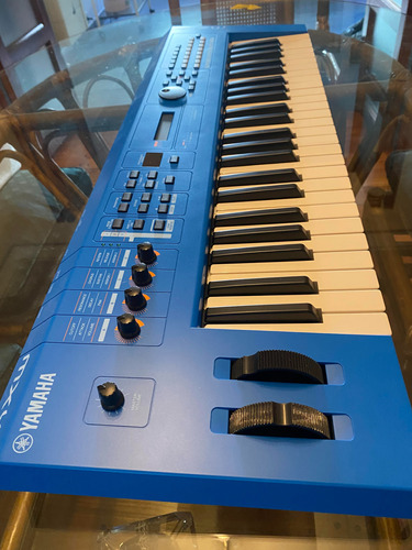 Sintetizador Yamaha Mx49 Blue Usb Midi Sonidos Motif Xs 