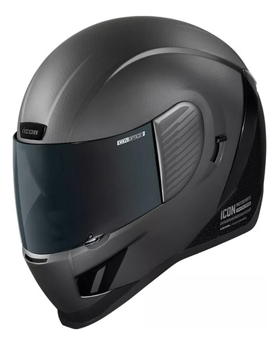 Casco Para Moto Icon Airform Counterstrike Mips Plata L