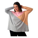 Sweater Tipo Remeron Mujer Talle Grande - Heloiza