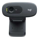 Webcam Logitech C270 Hd 720p 30fps Mic Preto - Pn:960-000694