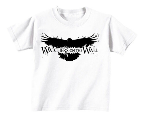 Remeras Infantiles Game Of Thrones Watch |de Hoy No Pasa|13v