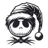 Decoración De Pared 40 Cm Jack Skellington Navidad 2d