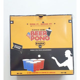 Jogo Beer Pong 14 Copos E 4 Bolinhas Cerveja Pong