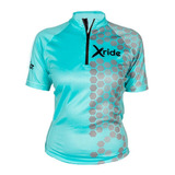 Jersey Xride Para Ciclismo Ruta Urbano Spinning Para Mujer