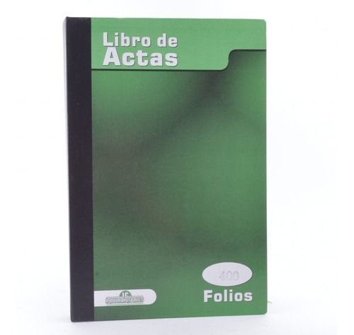 Libro De Actas 400 Folios 200 Hojas