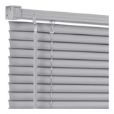 Persiana Horizontal Pvc - Cor Cinza 1,60 Larg X 1,30 Altura 