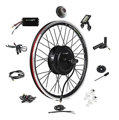 Kit Motor Electrico P/ Bicicleta Rod 20 Rueda Del. 500w