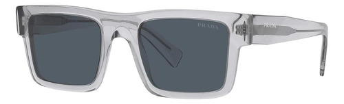 Prada Spr 19ws U43-09t Square Shape Crystal Grey