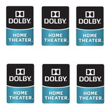 Logo Sticker Dolby Original Autoadhesivo Gabinete Pc