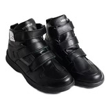 Botas Cortas Cuero Para Motociclistas