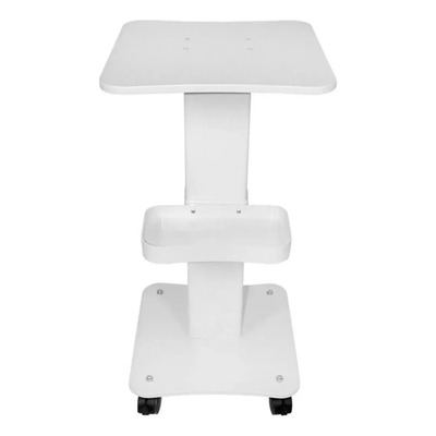Carrito Auxiliar De Estética Con Ruedas Y 1 Cajón Para Salón Y Spa Blanco Blancos
