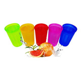 Set Colors 150 Vasos Economico Refresquero 