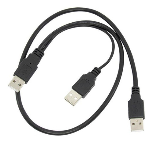 Cabo Usb A-macho X 2 Usb A-macho Para Hd Externo Tipo  Y - Mxt