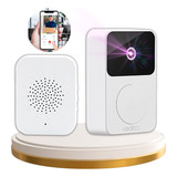 Campainha Interfone Inteligente Sem Fio Camera Audio Wifi