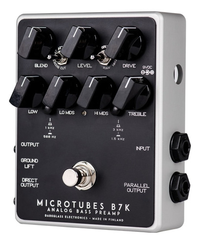 Pedal Darkglass Microtubes B7k V2 Bass Preamp Overdrive