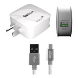 Cargador Usb-c Foxbox Volt Carga Rapida 18w Qc 3.0 1.25m