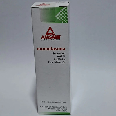 Mometasona 0.05% Spray Nasal 10 Ml. Con 60 Dosis. Amsa | MercadoLibre