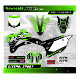 Kit Calcos - Gráfica Kawasaki Kx 85/100 - 2014/2022 Gruesos