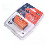 Bateria Pila 9v Recargable 250mah Nimh P250 Pre-cargada Megalite