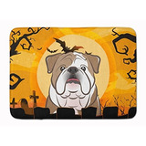 Tesoros De Caroline Bb1777rug De Halloween Bulldog Inglés La