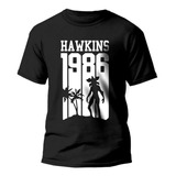 Camiseta Ou Babylook Hawkins 1986, Stranger Things