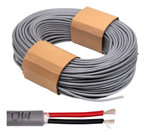 10 Metros Cable Flexible Trvv 2 Vías Calibre 22 Awg 0.3mm2