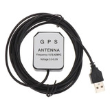 Auto Antena Activa Gps 28db Con Conector Usb