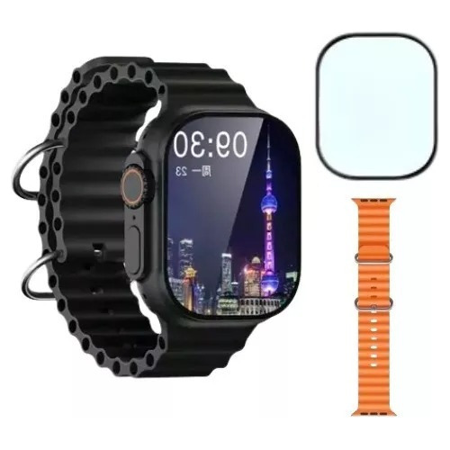 Smartwatch P/ iPhone Watch 9 Pro 2024 Amoled Nfc Ultra 