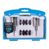 Set Kit Accesorios Para Minitorno Gamma Juego 118 Piezas