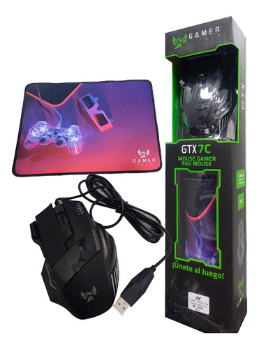 Combo Pad Mouse , Mouse Gamer Gtx 7c