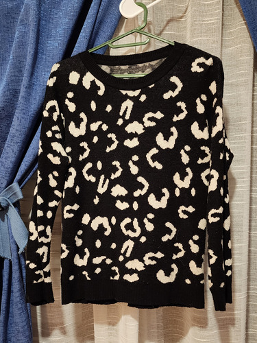 Sweter Bremer Print Negro 