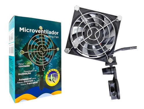 Micro Ventilador Resfriador P/ Aquário-cooler P/ Sump Bivolt