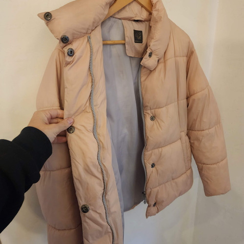 Campera Puffer Inflable Invierno Talle M/l Amplia Y Abrigada