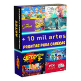Mega Pack +10.000 Artes De Sublimação De Canecas
