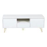 Rack De Tv O Buffet Con Cajones Simply White