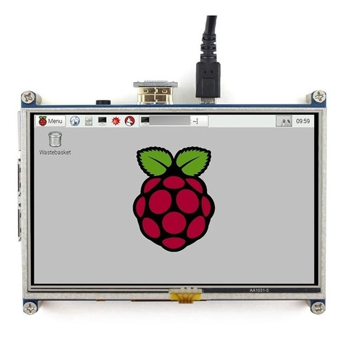 Lcd Touch 5'' Hdmi Gpio Raspberry Pi Pantalla Tactil