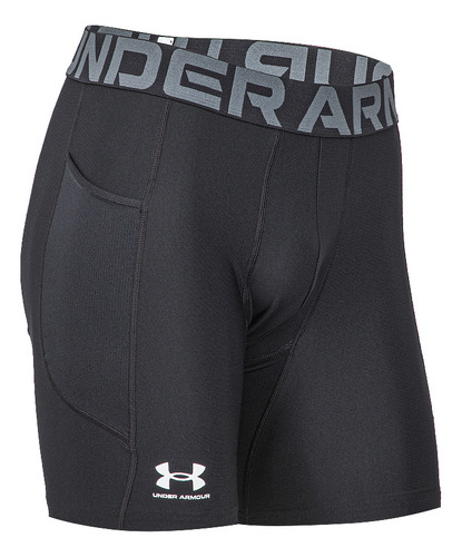 Calza Corta Under Armour Entrenamiento Negra Solo Deportes