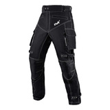 Pantalon Para Motocicleta Impermeable,40w X 30l Unisex Negro