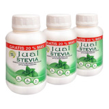 Stevia En Polvo Jual Edulcorante 110g Vegano Sin Tacc X3