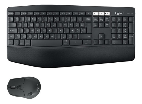 Kit De Teclado E Mouse Sem Fio Logitech Mk850 Inglês Us